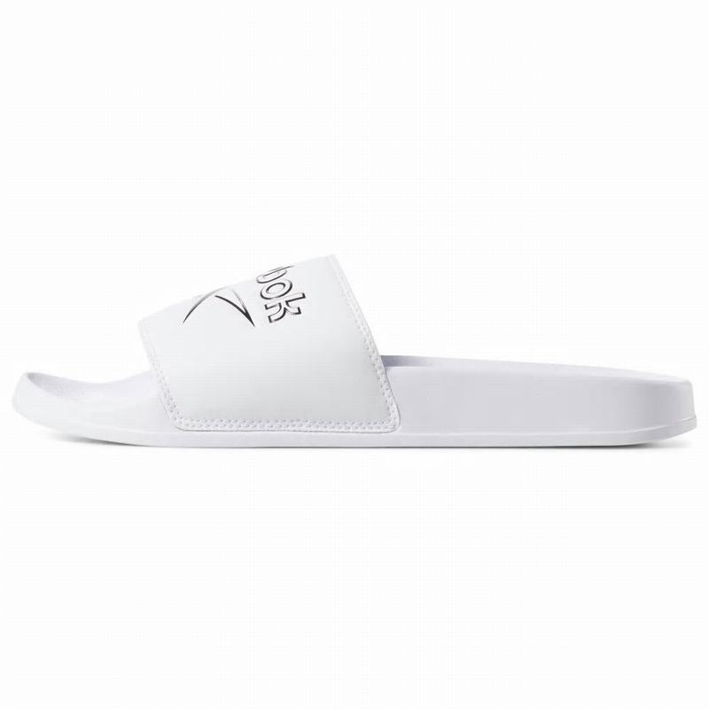 Sandale Reebok Classic Barbati Albi/Negrii Romania KM8256BG